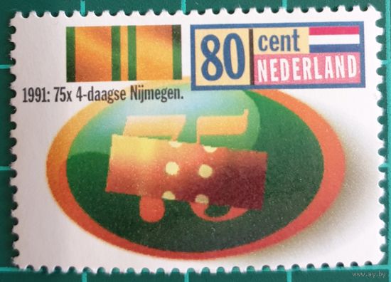 1991 год - 75-летие Нийммехетского марша - Нидерланды