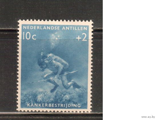 Антиллы (Нидерландские)-1969 (Мих.110) , * , Подводная охота