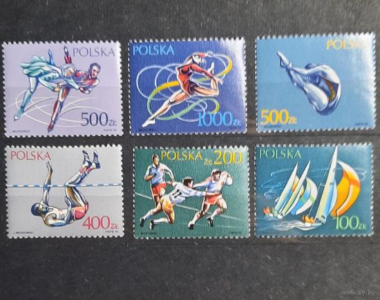 Польша 1990 год. Спорт
