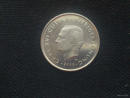 1 крона ШВЕЦИЯ 2009 год , 200 лет утраты Финляндии