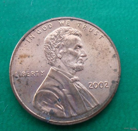 1 цент США 2002 г.в.