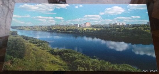 Новополоцк Вид с правого берега Западной Двины