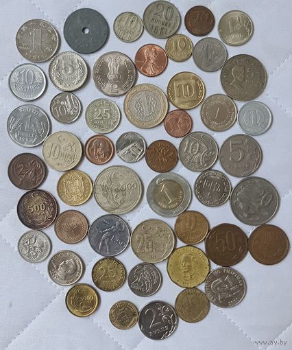 50 монет без повторов 14