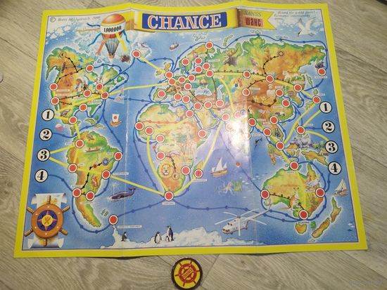Игровое поле к настольной игре СССР ШАНС
