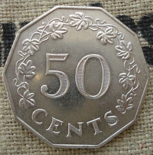 50 центов 1972 Мальта