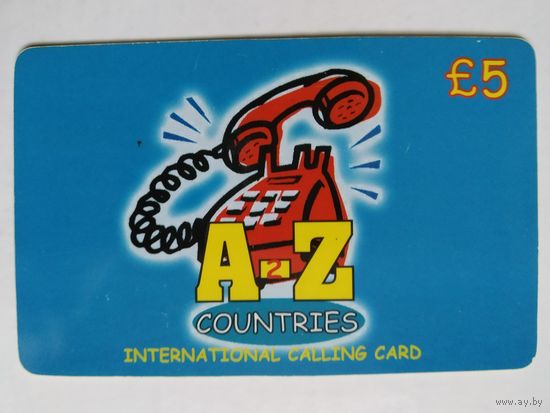 Телефонная карта. Англия