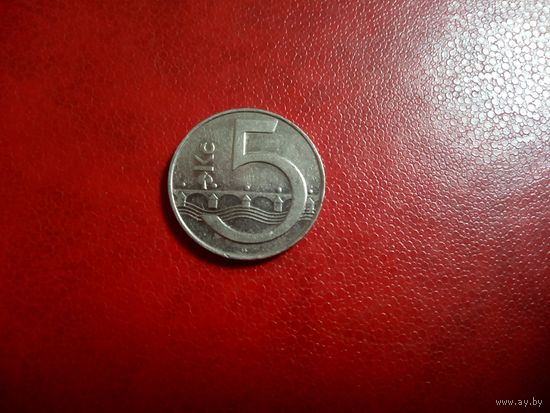 5 крон 1993 Чехия