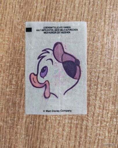 Вкладыши от жвачки Дональд Дак Билли, Вилли , Дилли - Walt Disney Company