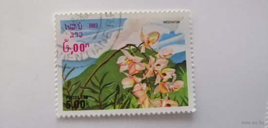Лаос 1983. Цветы.