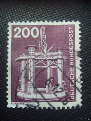 ФРГ. Стандарт. 1975г. гашеная