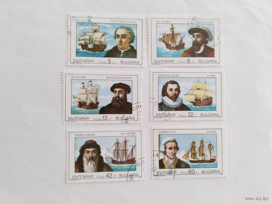 Болгария  1990  6 м парусники