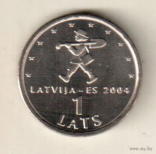Латвия 1 лат 2004 Спригидис