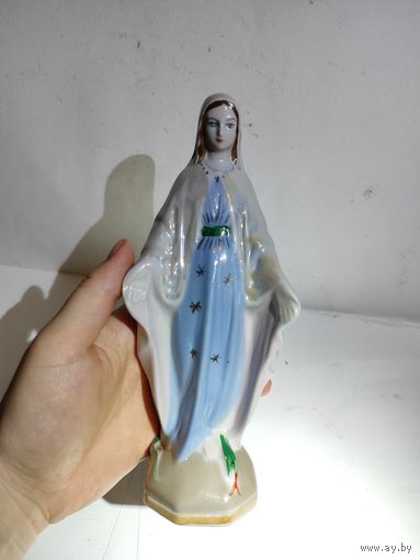 Фарфоровая статуэтка. Дева Мария ЗКХ Полонное (реставрация).