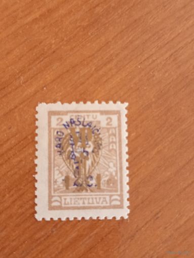 1926 Литва Мих 257 почтово-благотворительная в пользу детских домов чистая клей лёгкая наклейка (2-2)