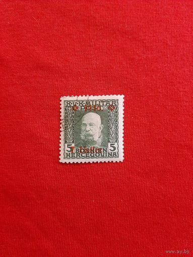 K.u.K полевая почта 1МВ с надпечаткой 1916 год Австро-Венгрия