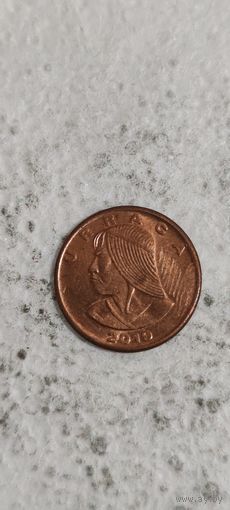 Панама 1 сентесимо 2019