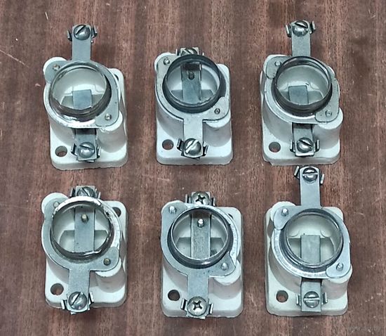 Основание для предохранителей ПАР без пластика, 6 штук, c 1 рубля