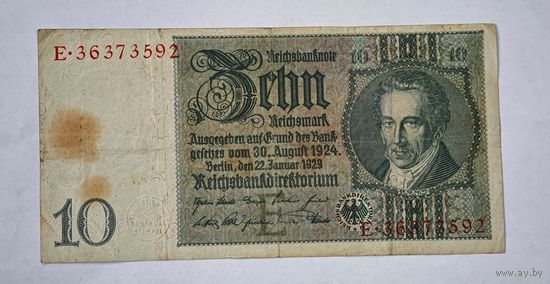 1929 год Германия 10