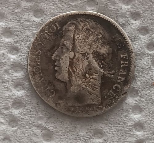 Франция 1/2 франка 1827