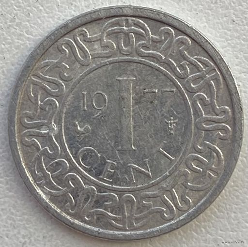 Суринам 1 цент 1977 г.