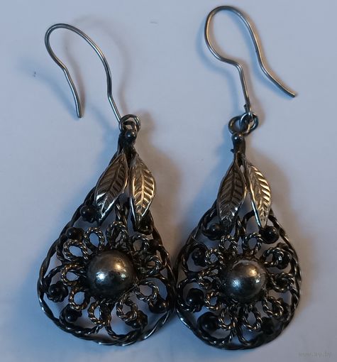 Красивые сережки. Все лоты с 1 рубля!