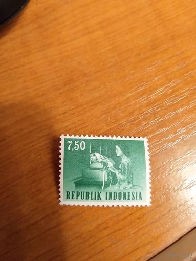 Индонезия профессии чистая клей MNH** (4-1)