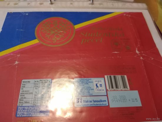 Обёртка от шоколада