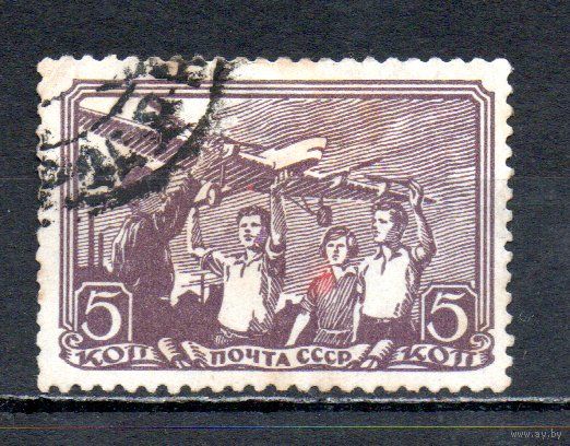 Авиационный спорт СССР 1938 год 1 марка