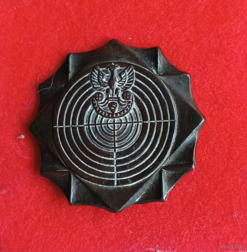 Знак польского Стрелкового союза за отличную стрельбу. Торг уместен.