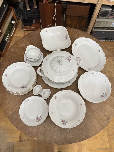 Суповой набор сервиз 1945-1992 гг Чехословакия