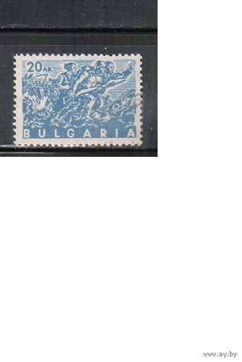 Болгария-1946, (Мих.568),  гаш.   , Война, Партизаны