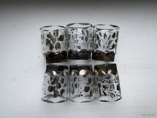 Стопки, рюмки, 6 шт.