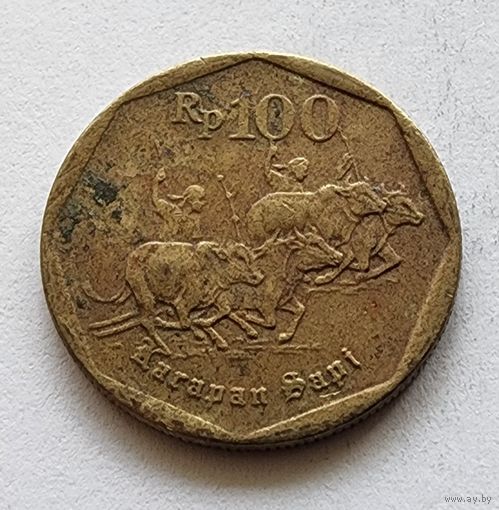 Индонезия 100 рупий, 1997