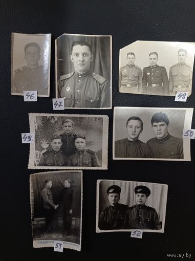 Фотографии солдат