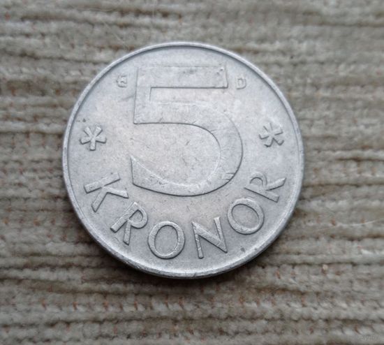 Werty71 Швеция 5 крон 1987
