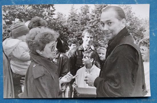 Фото. Александр Солодуха в начале 1990-х. 10.5х16 см.