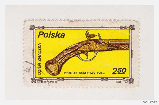 Польша 1981 Пистолет XVII века
