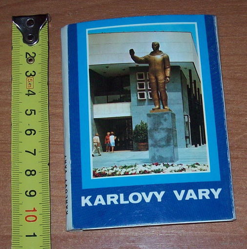 Буклет-гармошка Карловы вары.