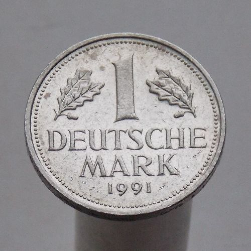 ФРГ 1 марка 1991 F