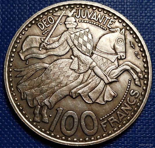Монако 100 франков 1950 г.