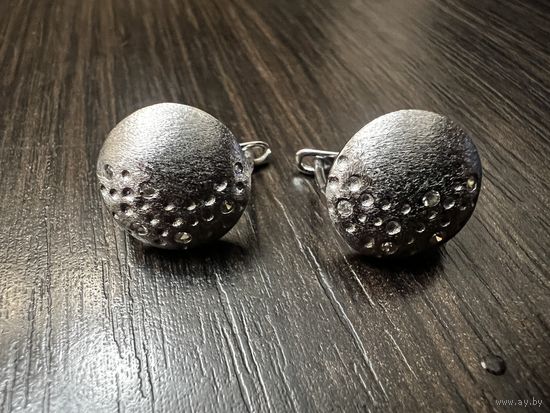 Серьги серебро 925 с рубля