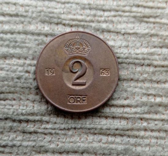 Werty71 Швеция 2 эре 1963