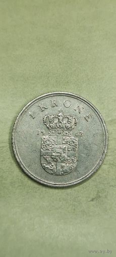 Дания 1 крона 1963