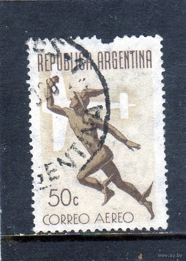 Аргентина.Ми-457. Меркурий.Авиапочта.Самолет.1940.