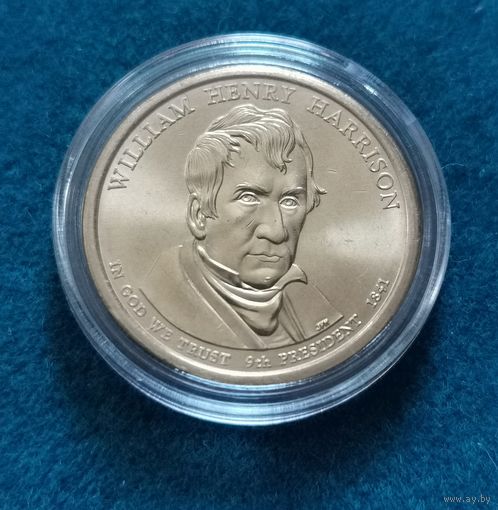 310. 1 доллар 2009 г. Уильям Генри Гаррисон