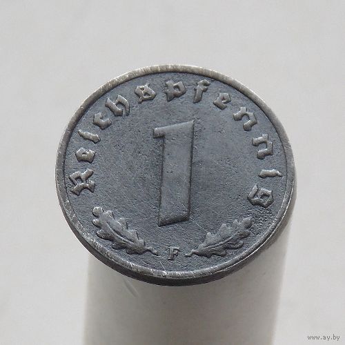 Германия 1 пфенниг 1945 F Союзная оккупация