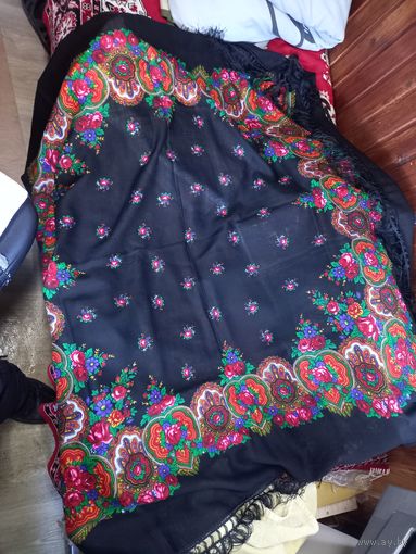 Платок женский винтаж СССР