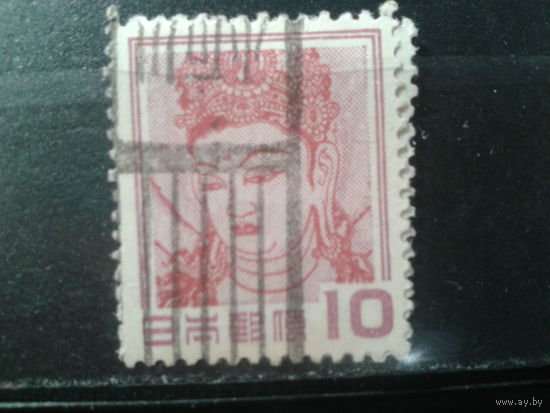 Япония, 1953. Стандарт. Богиня милосердия, фреска