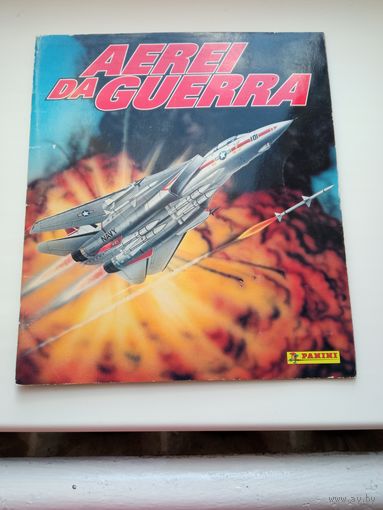 Альбом для наклеек Боевые самолеты PANINI