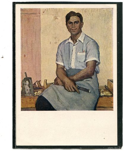 Ф.Э. Ниеминен. Портрет мебельщика Стешева. Изд.1962